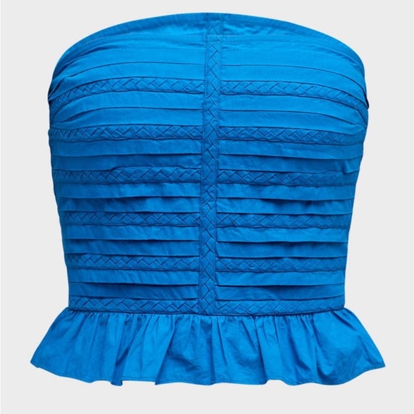 Ramy Brook
Annie Strapless Peplum Blouse - Picture 2 of 9